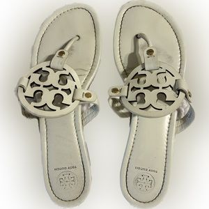 Tory Burch Cream Sandals for Women